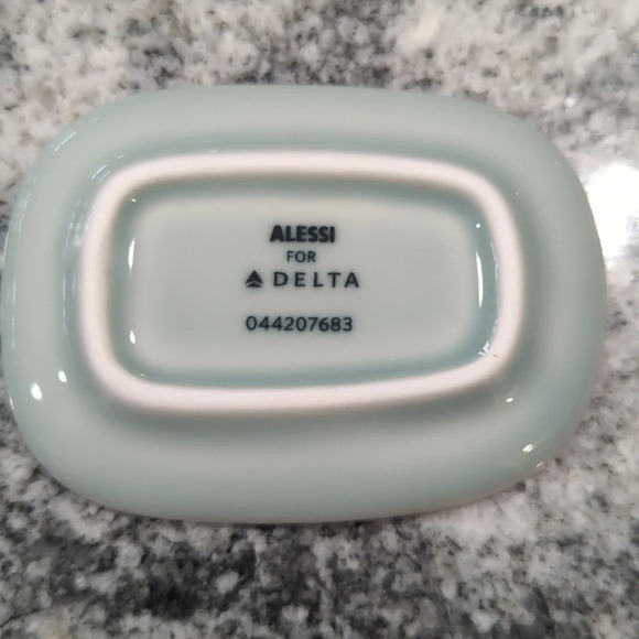 Alessi For Delta Asian Teal Tint Condiment Trays - Picture 2 of 5